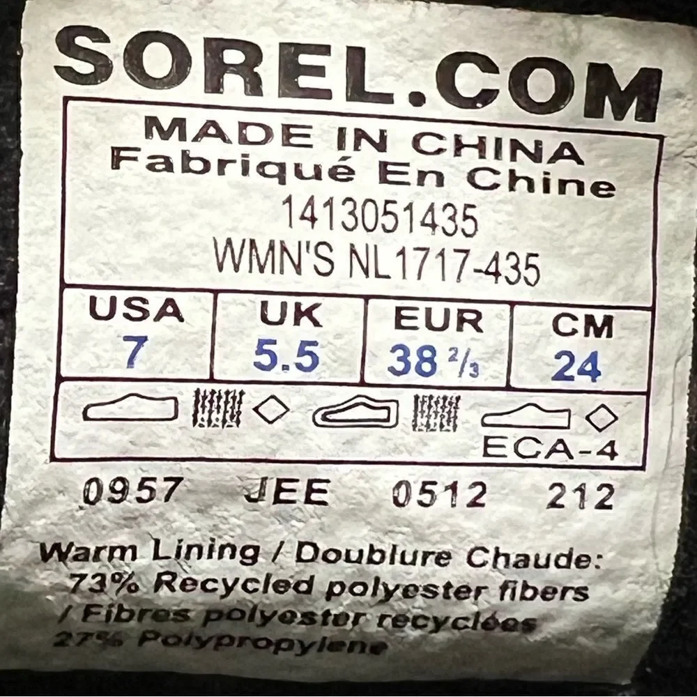 Sorel premium women